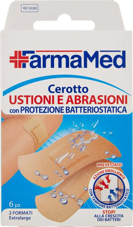 FarmaMed-Cerotto-Ustioni-e-Abrasioni-6-Pezzi
