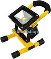 Faro-1-Led-Luce-Bianca-10w-Lampada-Ricaricabile-Torcia-Portatile-Staffa-Each