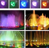 FARO-10W-RGBW-Multicolore-FARETTO-LAMPADA-COB-LED-12V-ESTERNO-SUBACQUEO-IP67