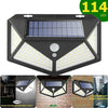 Faro 114 Led Con Pannello Solare E Sensore Di Movimento Faretto Crepuscolare Illuminazione/Illuminazione per esterni/Proiettori Trade Shop italia - Napoli, Commerciovirtuoso.it