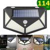 Faro-114-Led-Con-Pannello-Solare-E-Sensore-Di-Movimento-Faretto-Crepuscolare