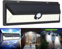 Faro-118-Led-Con-Pannello-Solare-E-Sensore-Di-Movimento-Faretto-Crepuscolare-30w