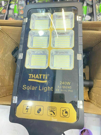 FARO 240W LAMPIONE 432 LED SMD CON PANNELLO SOLARE CREPUSCOLARE IP66 TELECOMANDO Illuminazione/Illuminazione per esterni/Proiettori Zencoccostore - Formia, Commerciovirtuoso.it
