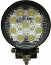 Faro 27W 9 LED Rotondo per AUTO JEEP BARCA 12V IP67 Illuminazione/Illuminazione per esterni/Proiettori Zencoccostore - Formia, Commerciovirtuoso.it