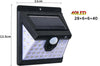 Faro 40 Led Con Pannello Solare E Sensore Di Movimento Faretto Crepuscolare Illuminazione/Illuminazione per esterni/Proiettori Trade Shop italia - Napoli, Commerciovirtuoso.it