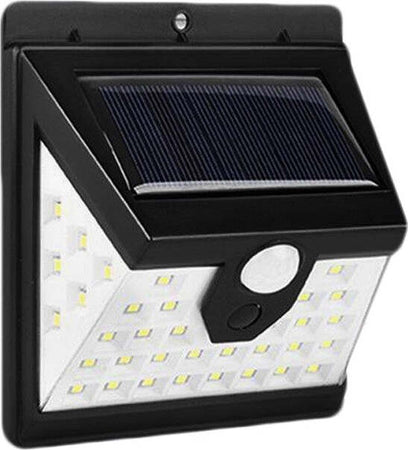 Faro 40 Led Con Pannello Solare E Sensore Di Movimento Faretto Crepuscolare Illuminazione/Illuminazione per esterni/Proiettori Trade Shop italia - Napoli, Commerciovirtuoso.it