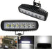 Faro-6-Led-Lampada-Supplementare-Profondita-X-Auto-Jeep-Fuoristrada-12v-18w-Ip68-Each