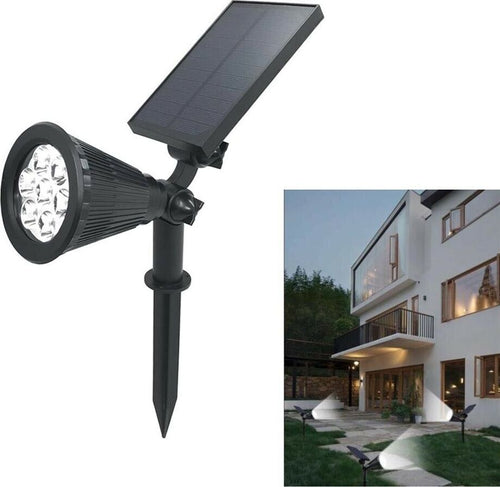 Faro-7-Led-Pannello-Solare-.-Ricaricabile-Picchetto-Faretto-Luce-Bianca-Giardino-Universo