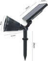 Faro-7-Led-Pannello-Solare-.-Ricaricabile-Picchetto-Faretto-Luce-Bianca-Giardino-Universo
