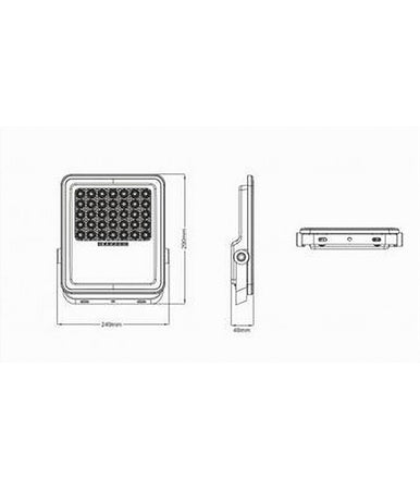 Faro A Led 150watt Con Pannello Solare Luce Naturale 4000k Telecomando Tk09-150w