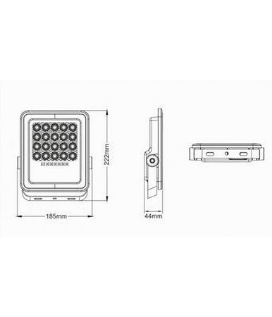 Faro A Led 50 Watt Con Pannello Solare Luce Naturale 4000k Telecomando Tk09-50w