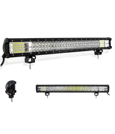 Faro Barra Supplementare Profondita' Auto Fuoristrada 12v 24v 120led 432 W 6500k
