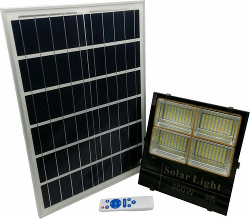 Faro con Pannello Solare LED 300W CAMBIA 3 COLORI LUCE CALDA FREDDA E NATURALE IP65 telecomando Illuminazione/Illuminazione per esterni/Proiettori Zencoccostore - Formia, Commerciovirtuoso.it
