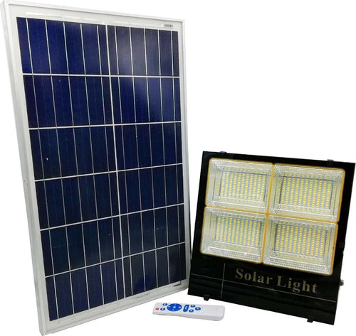 Faro Con Pannello Solare LED 600W CAMBIA 3 COLORI LUCE CALDA FREDDA E NATURALE IP65 Telecomando Illuminazione/Illuminazione per esterni/Proiettori Zencoccostore - Formia, Commerciovirtuoso.it