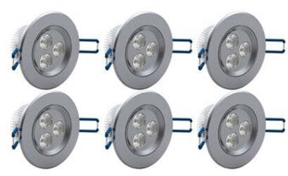 FARO DA INCASSO A LED 3W