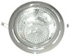 FARO DA INCASSO FISSO PER DUE LAMPADE E27