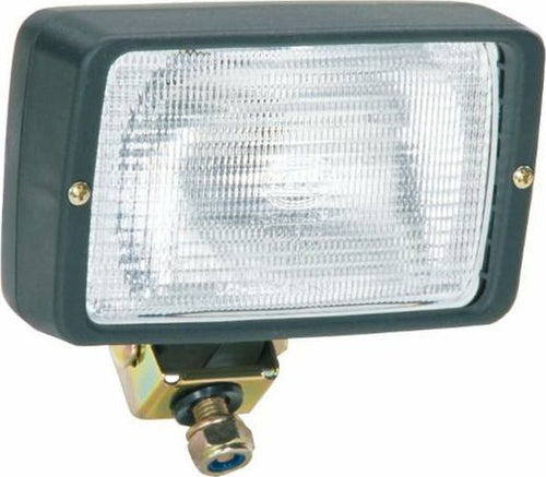 Faro da lavoro alogeno Hella ad ampio raggio da 55-70W adattabile a Kramer e Liebherr Confezione da 1pz
