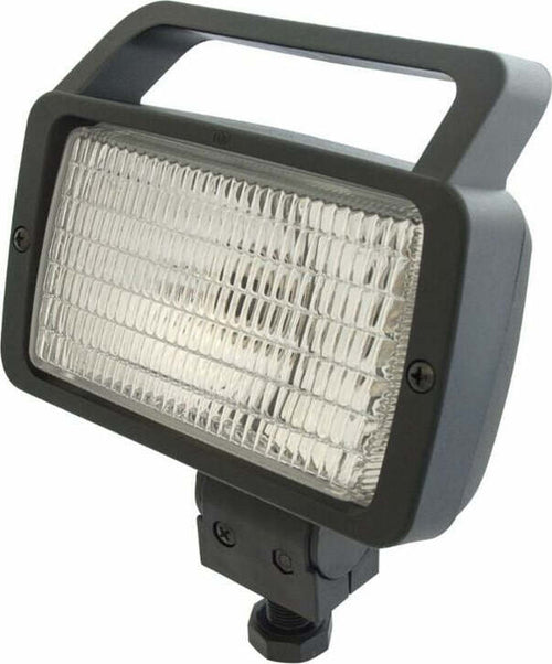 Faro da lavoro alogeno rettangolare ad ampio raggio 55-70W 156x92x85mm IP55 Confezione da 1pz