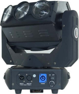Faro Discoteca Testa Mobile 9 Led 360 Gradi Rgbw Moving Head Light Proiettore Strumenti Musicali/Sonorizzazione e palcoscenico/Illuminazione/Dispositivi per effetti luce Trade Shop italia - Napoli, Commerciovirtuoso.it