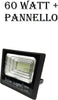 FARO-ENERGIA-SOLARE-LED-CON-PANNELLO-FARETTO-CREPUSCOLARE-+-TELECOMANDO-60-WATT