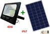 FARO-ENERGIA-SOLARE-LED-CON-PANNELLO-FARETTO-CREPUSCOLARE-+-TELECOMANDO