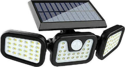 Faro-Energia-Solare-Led-Con-Pannello-Faretto-Sensore-Movimento-30w-74led-Ta103