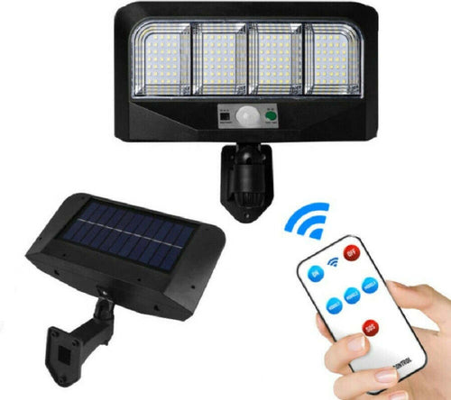 Faro Energia Solare Led Pannello Faretto Sensore Di Movimento 50w 138 Led Ta116 Articoli da Giardino > Illuminazione da esterno > Faretti da esterno Trade Shop italia - Napoli, Commerciovirtuoso.it