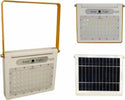 Faro Faretto 100 Watt 50 LED Con pannello Solare Pieghevole Luce Fredda 7000k Illuminazione/Illuminazione per esterni/Proiettori Zencoccostore - Formia, Commerciovirtuoso.it