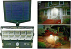 Faro Faretto 50 Led Sensore Movimento E Pannello Solare Ricaricabile Luce Bianca Illuminazione/Illuminazione per esterni/Proiettori Trade Shop italia - Napoli, Commerciovirtuoso.it