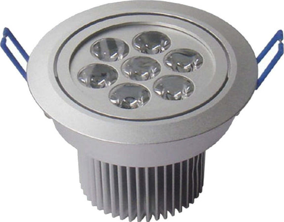 FARO FARETTO A LED 7W DA INCASSO A MOLLA CON ALETTE CALDA FREDDA DRIVER INCLUSO  Trade Shop italia - Napoli, Commerciovirtuoso.it