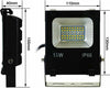 Faro Faretto A Led Rgb + Cct Per Esterni Da 15w Con Telecomando Ir Proiettore Articoli da Giardino > Illuminazione da esterno > Faretti da esterno Trade Shop italia - Napoli, Commerciovirtuoso.it