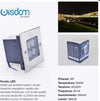 FARO FARETTO DA INCASSO A 4 LED PER ESTERNO SEGNAPASSO CALPESTABILE 4W QUADRATO Illuminazione/Illuminazione per esterni/Luci per sentieri Trade Shop italia - Napoli, Commerciovirtuoso.it