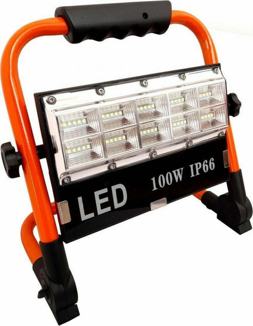 Faro Faretto Led 100w Batteria Ricaricabile Torcia Da Lavoro 8505-smd Emergenza Sport e Tempo Libero > Campeggio > Tempo Libero > Lampade Portatili Trade Shop italia - Napoli, Commerciovirtuoso.it