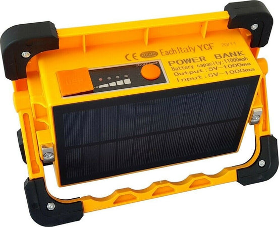 Faro Faretto Led 80w Con Pannello Solare Ricaricabile Torcia Da Lavoro 92183 Sport e Tempo Libero > Campeggio > Tempo Libero > Lampade Portatili Trade Shop italia - Napoli, Commerciovirtuoso.it