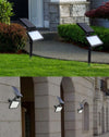 Faro Faretto Led Giardino 48 Led 10w Picchetto Pannello Energia Solare 2000mah Illuminazione/Illuminazione per esterni/Proiettori Trade Shop italia - Napoli, Commerciovirtuoso.it
