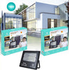 Faro Faretto Led Pannello Solare Fotovoltaico 100w Con Crepuscolare Ip67 Led-9015 Illuminazione/Illuminazione per esterni/Proiettori Trade Shop italia - Napoli, Commerciovirtuoso.it