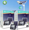 Faro Faretto Led Pannello Solare Fotovoltaico 25w Con Crepuscolare Ip67 Led-9012 Illuminazione/Illuminazione per esterni/Lampioni Trade Shop italia - Napoli, Commerciovirtuoso.it
