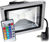Faro Faretto LED RGB Esterno IP65 10W 20W 30W 50 Watt Multicolore + Telecomando Illuminazione/Illuminazione per esterni/Proiettori Zencoccostore - Formia, Commerciovirtuoso.it