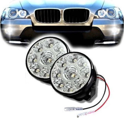 FARO FARETTO LED SMD AUTO COPPIA FARI FARETTI FENDINEBBIA SUV LUCI DIURNE 9 LED Auto e Moto/Parti per auto/Luci lampadine e indicatori/Lampadine/Lampadine per esterno Trade Shop italia - Napoli, Commerciovirtuoso.it