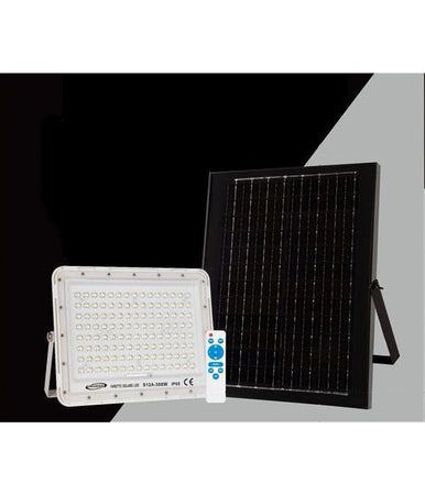 Faro Faretto Pannello Solare 300w Luce Fredda 6500k Ip65 Telecomando S12a-300w