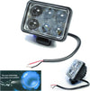 Faro-Lampada-Supplementare-Profondita'-12v-6-Led-Luce-Bianca-18w-Moto-Scooter