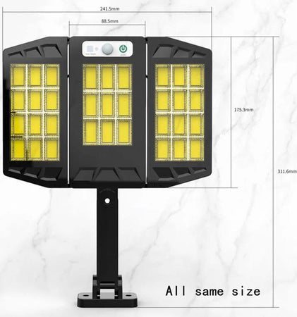 Faro Lampione A Led Cob Con Pannello Solare Fotovoltaico Sensore Movimento 30w Articoli da Giardino > Illuminazione da esterno > Lampade per esterno Trade Shop italia - Napoli, Commerciovirtuoso.it