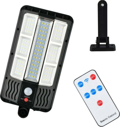 Faro Lampione Stradale Pannello Solare Con Sensore Telecomando 117 Led Smd Ta146 Articoli da Giardino > Illuminazione da esterno > Lampade per esterno Trade Shop italia - Napoli, Commerciovirtuoso.it
