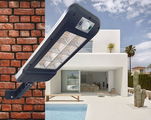 Faro Lampione Stradale Pannello Solare Fotovoltaico Sensore 128 Led Smd Hs-8013c Articoli da Giardino > Illuminazione da esterno > Lampade per esterno Trade Shop italia - Napoli, Commerciovirtuoso.it