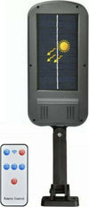 FARO-LAMPIONE-STRADALE-PANNELLO-SOLARE-FOTOVOLTAICO-SENSORE-DI-MOVIMENTO-150-LED-con-TELECOMANDO