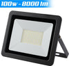 Faro-Led-100W-Luce-Alta-Luminosita-8000lm-Faretto-Esterno-Slim-Bianco-Freddo