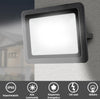 Faro-Led-100W-Luce-Alta-Luminosita-8000lm-Faretto-Esterno-Slim-Bianco-Freddo