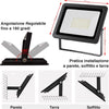 Faro-Led-100W-Luce-Alta-Luminosita-8000lm-Faretto-Esterno-Slim-Bianco-Freddo