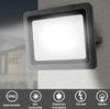 Faro-Led-100W-Luce-Alta-Luminosita-8000lm-Faretto-Esterno-Slim-Bianco-Freddo