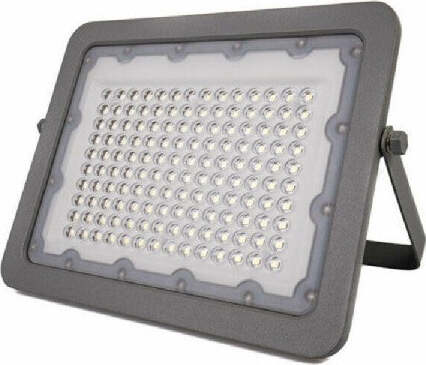 Faro-Led-100w-Ultra-Slim-Esterno-Grigio-Ip65-Luce-6500k-4000k-3000k-Fs100